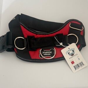 Joyride Red and Black Dog Harness